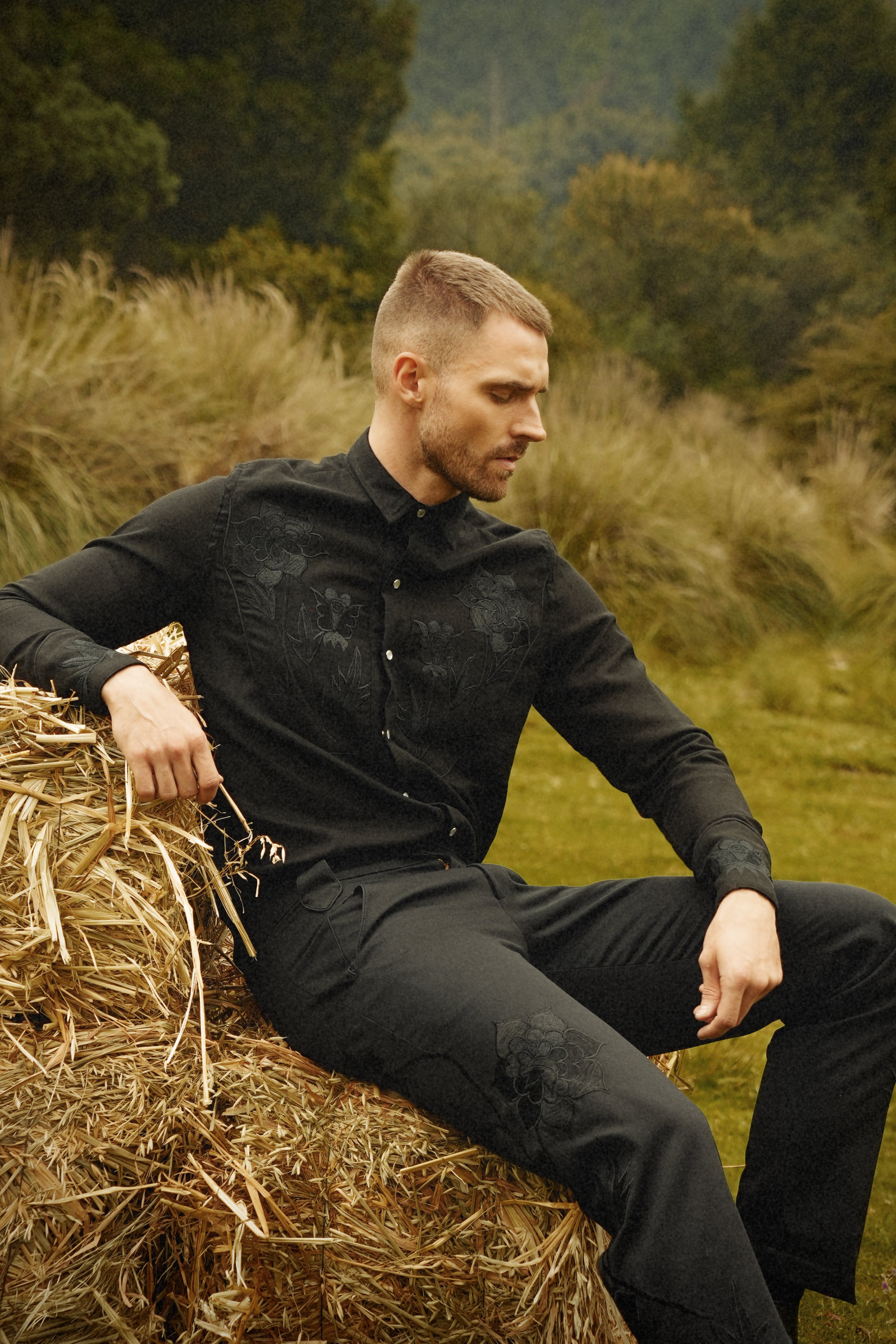 Pantalones Roxa Negro