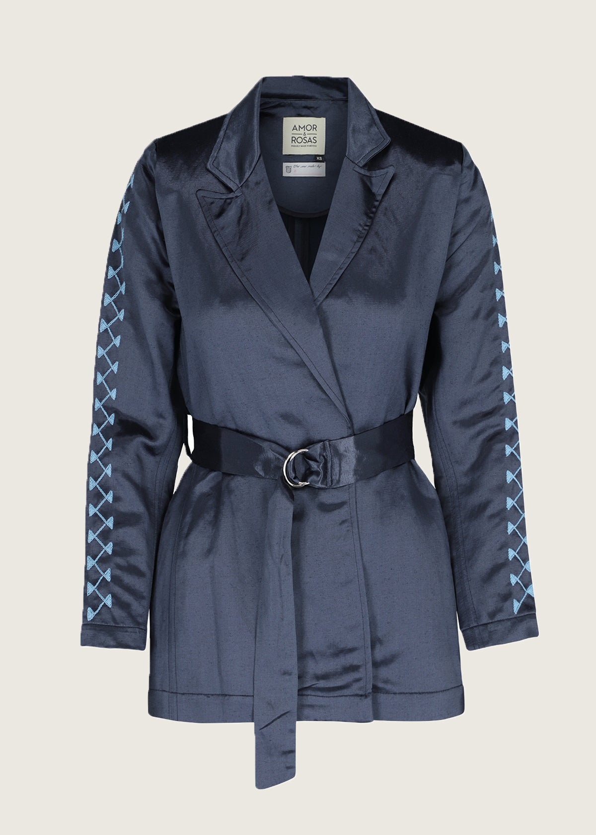 Abstract Silk Hemp Bag