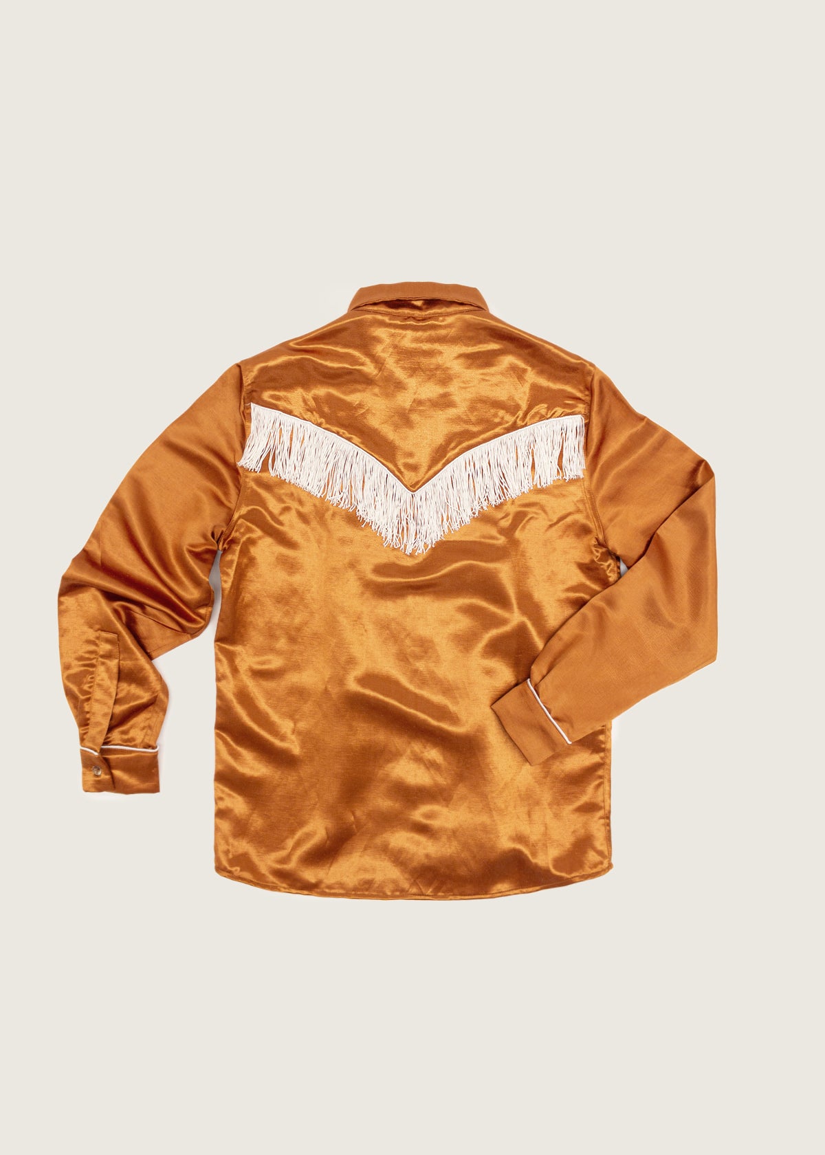 Camisa Lum Seda terracota