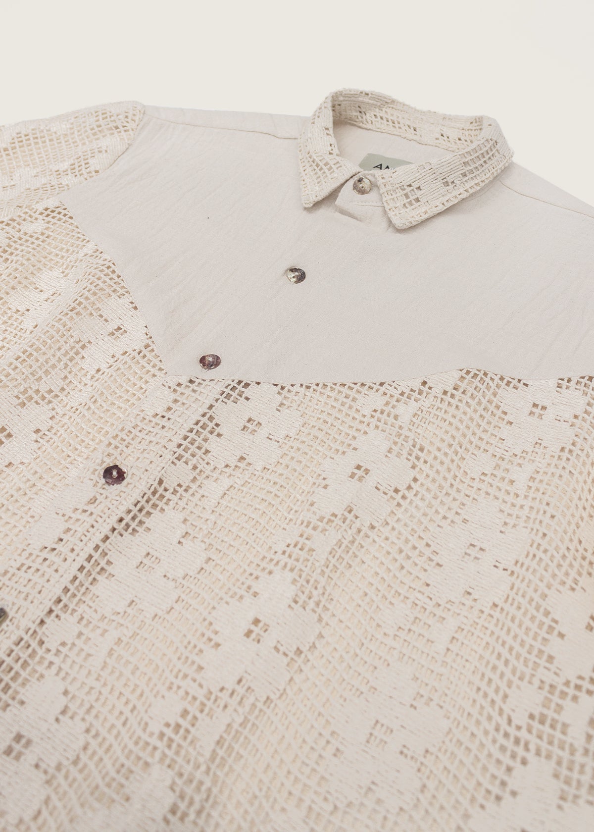 Camisa Mesh Margaritas