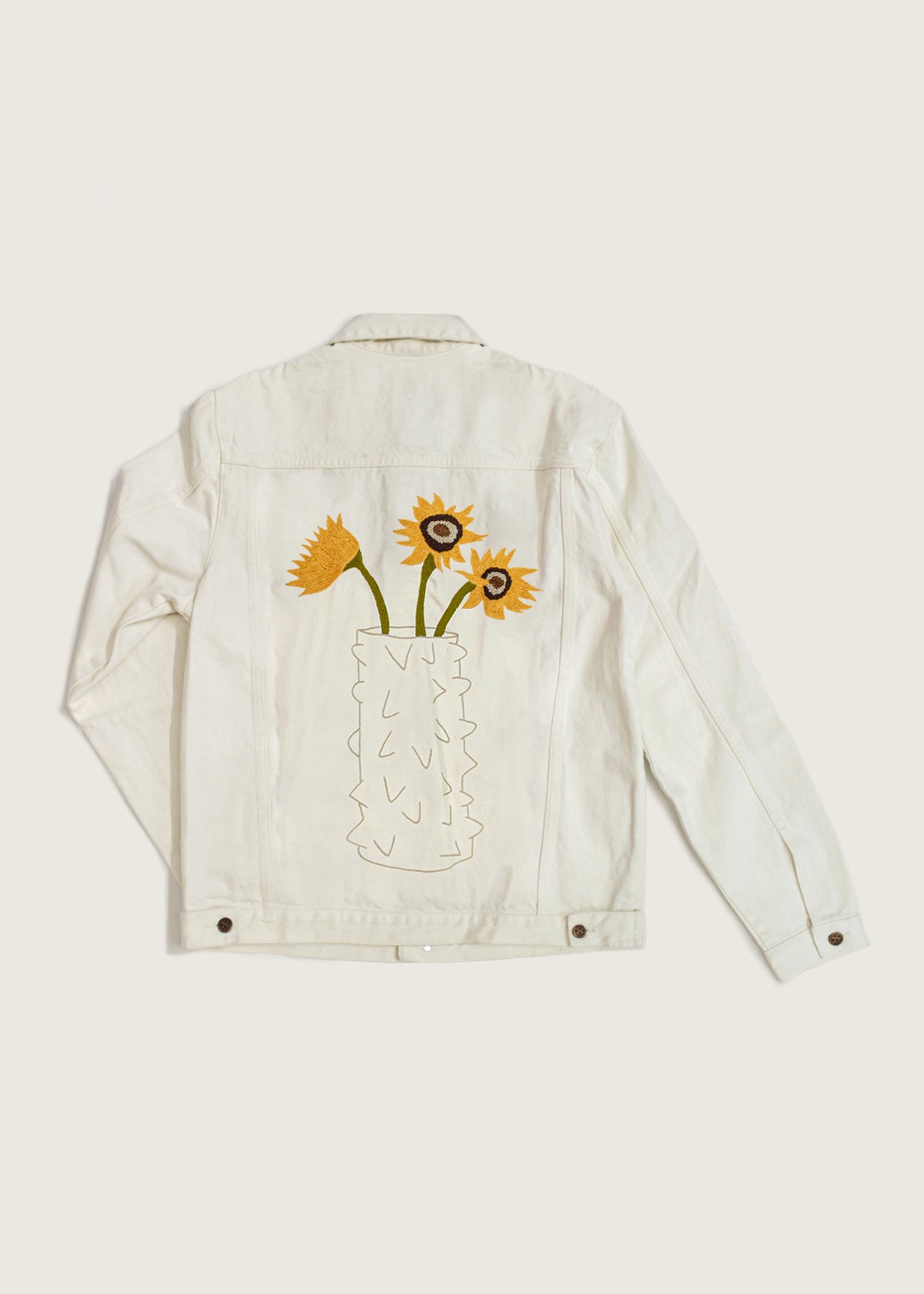 Chamarra Mezclilla Jarrón Sol