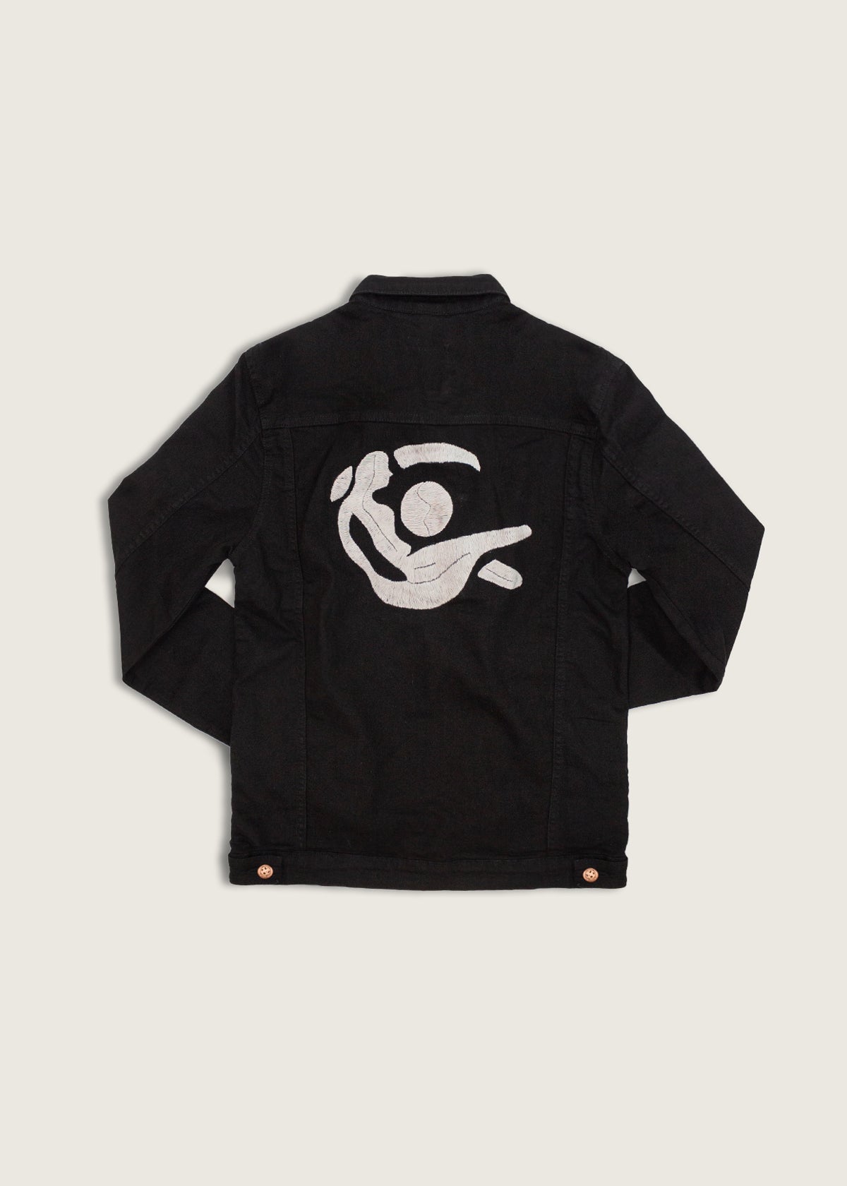 Yin Yang Denim Jacket