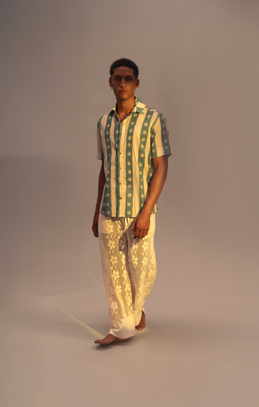 Pantalones Margaritas Mesh