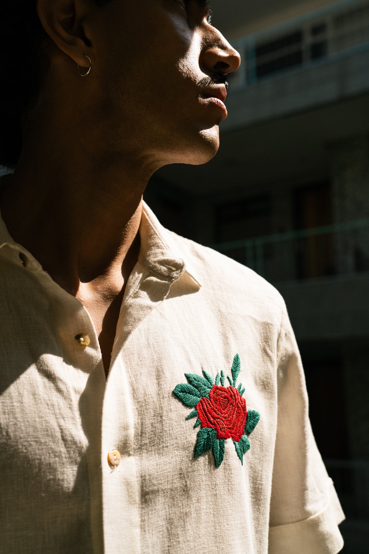 Camisa Skull & Flowers