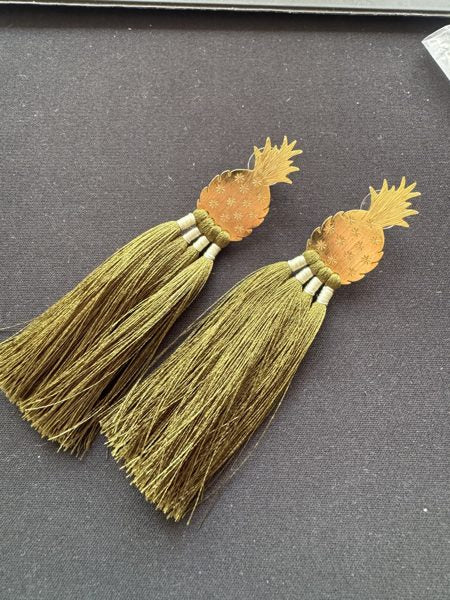 Evidennte – Aretes Piñas Mechas Verde