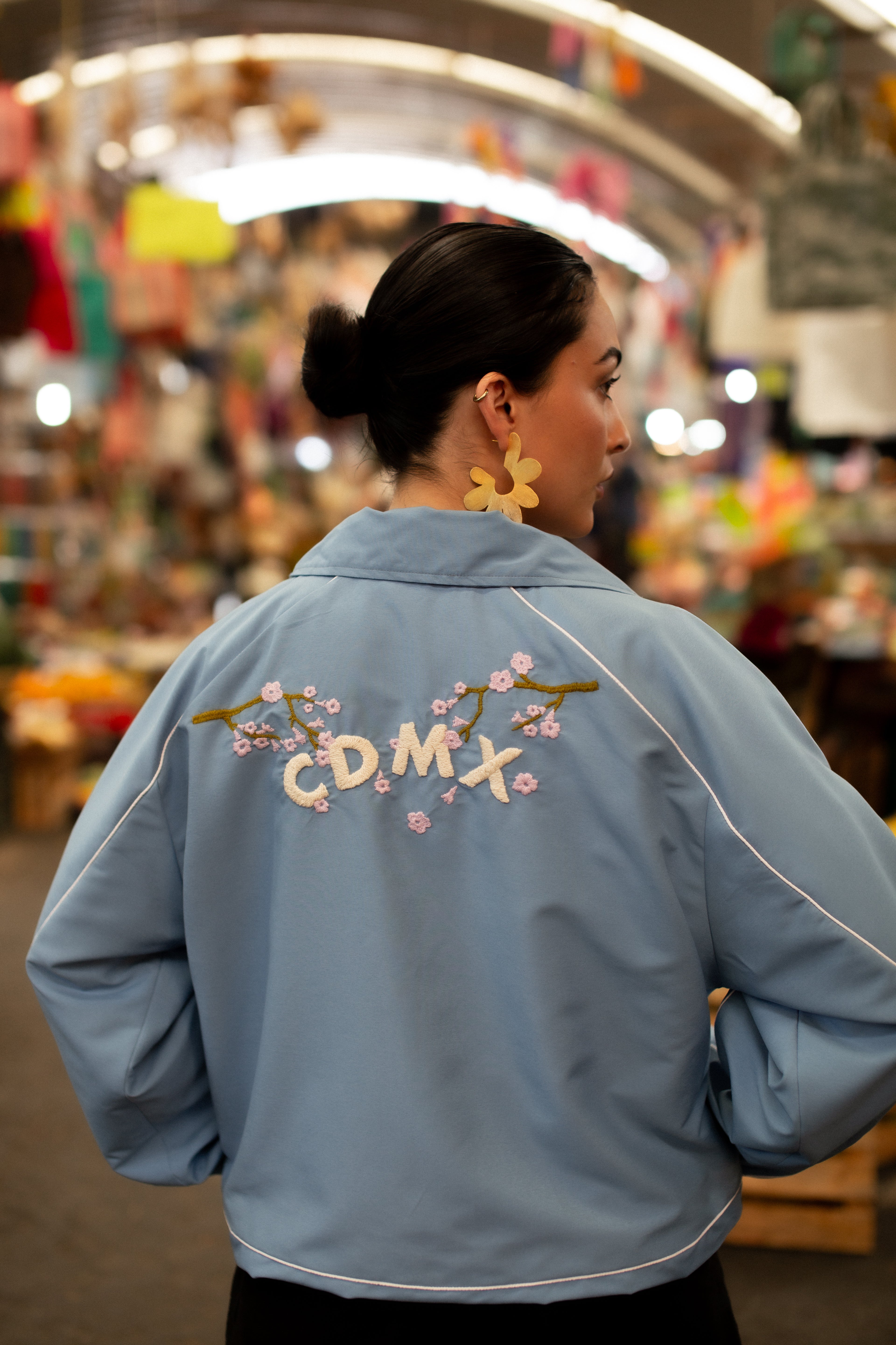 Bomber Jacket CDMX Jacarandas