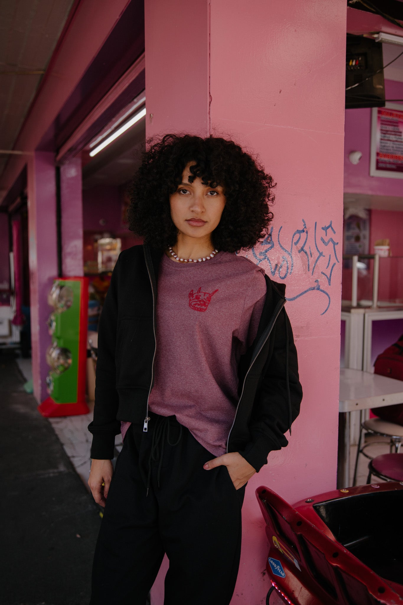 Hoodie lady matachín