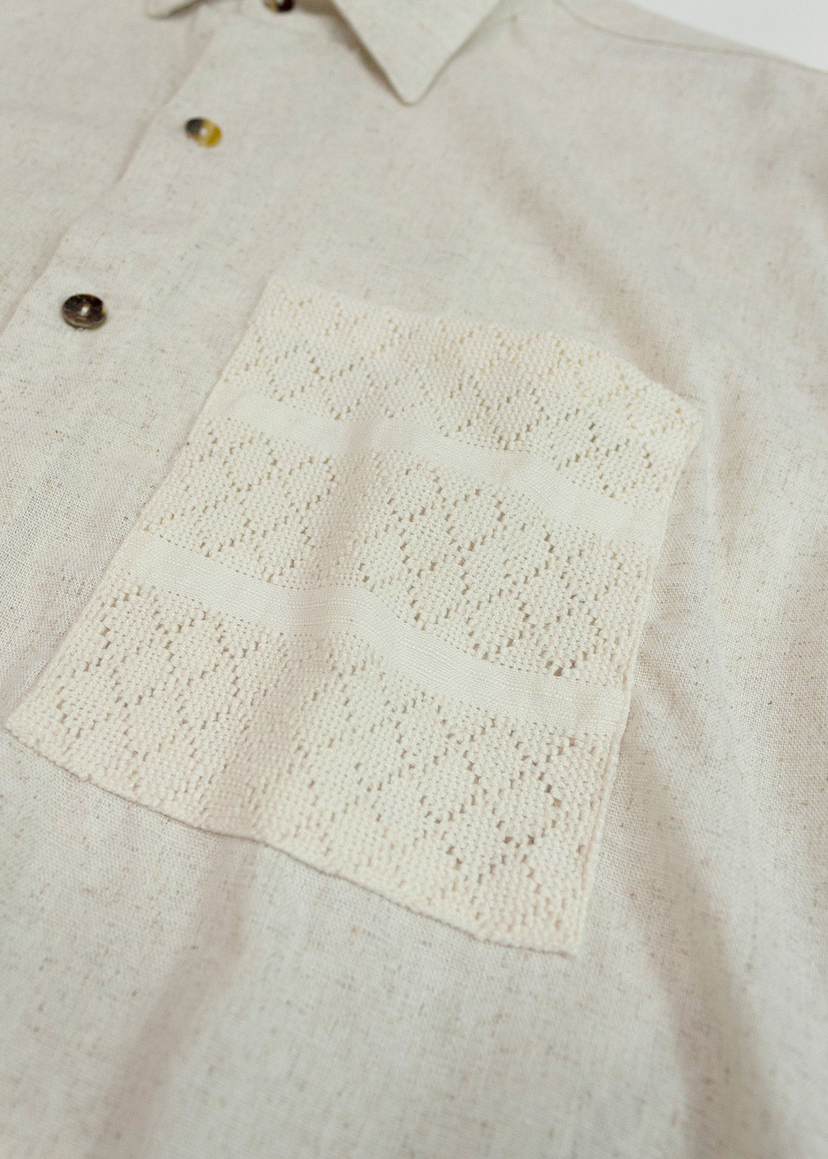 Diamond Loom Pocket Shirt
