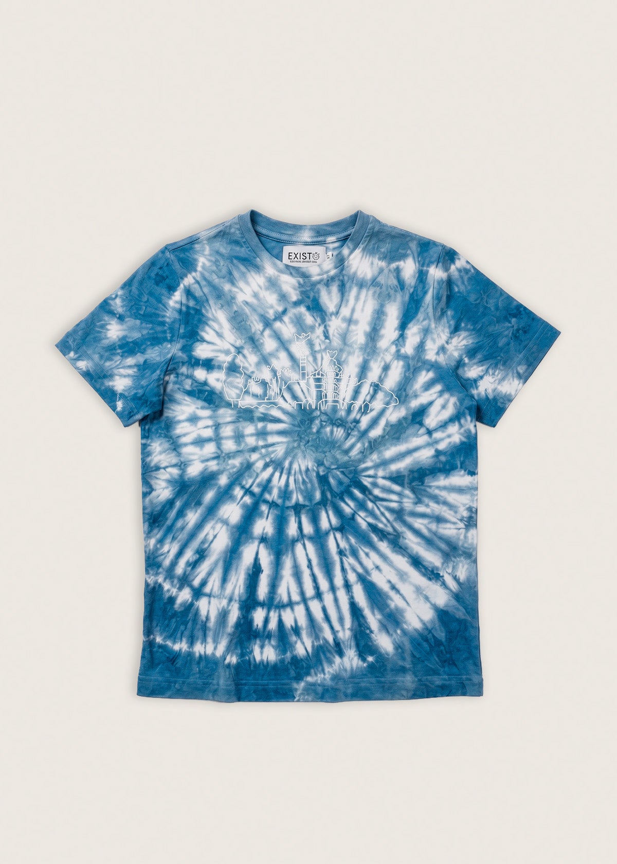 Playera Tie Dye Viva La CDMX
