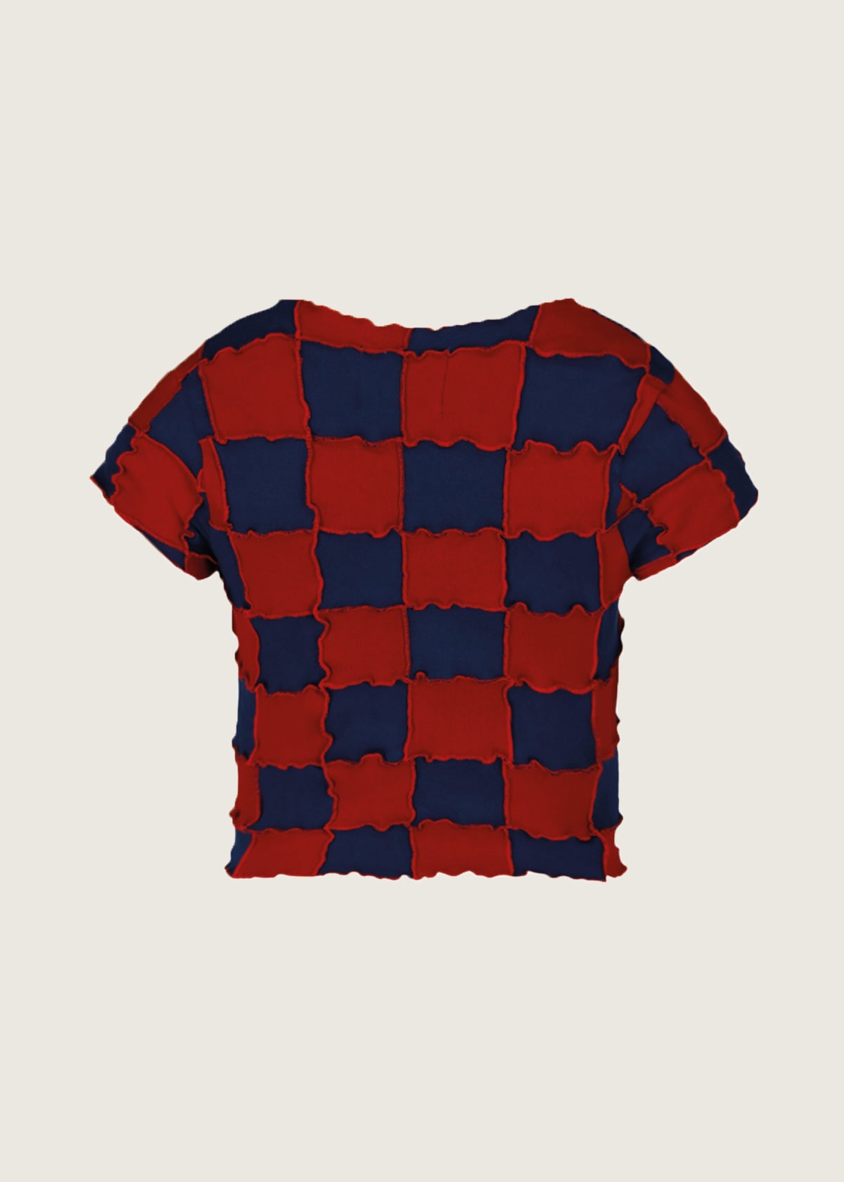 Patchwork Ribbed Top