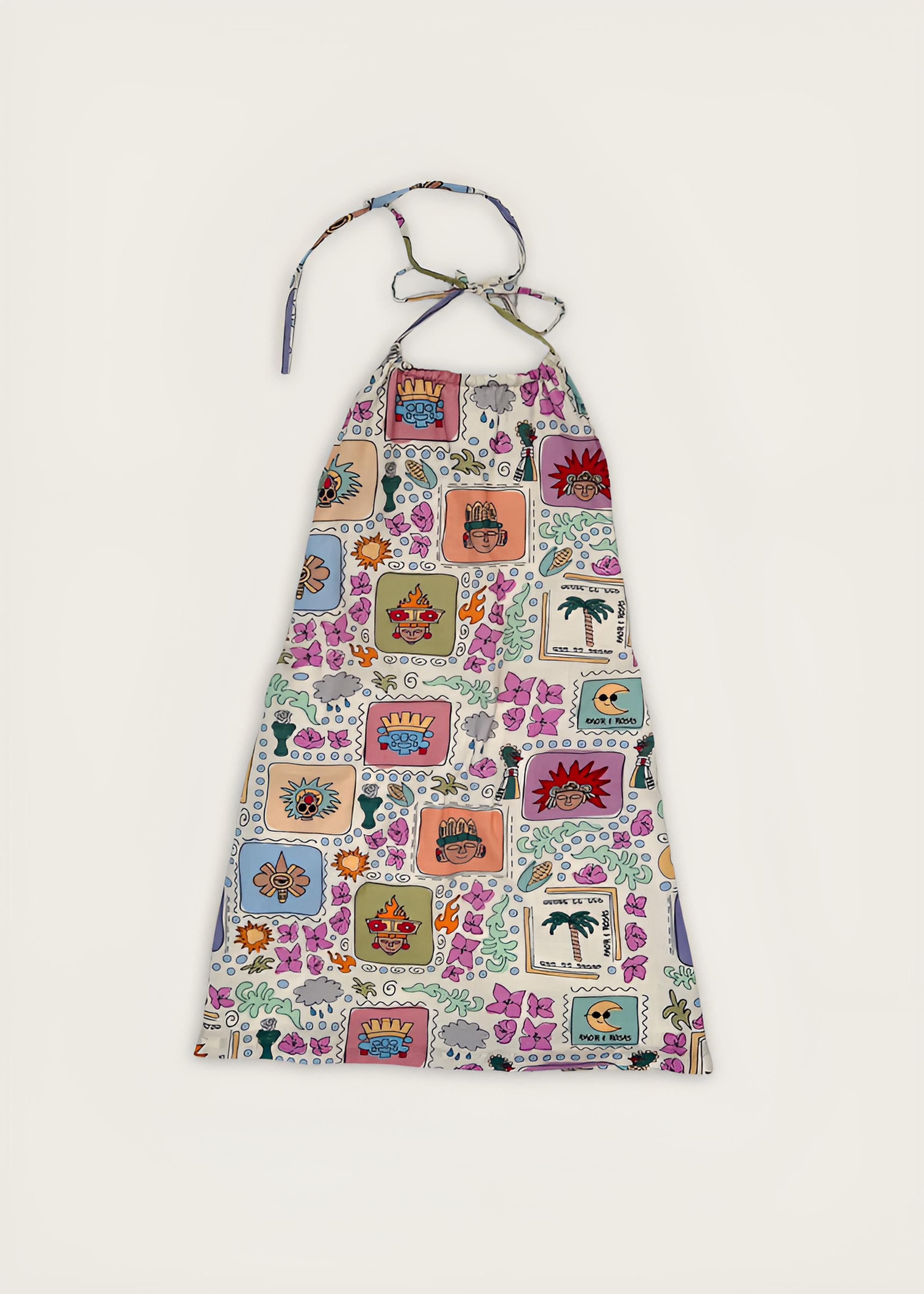 Vestido Halter Teotzin