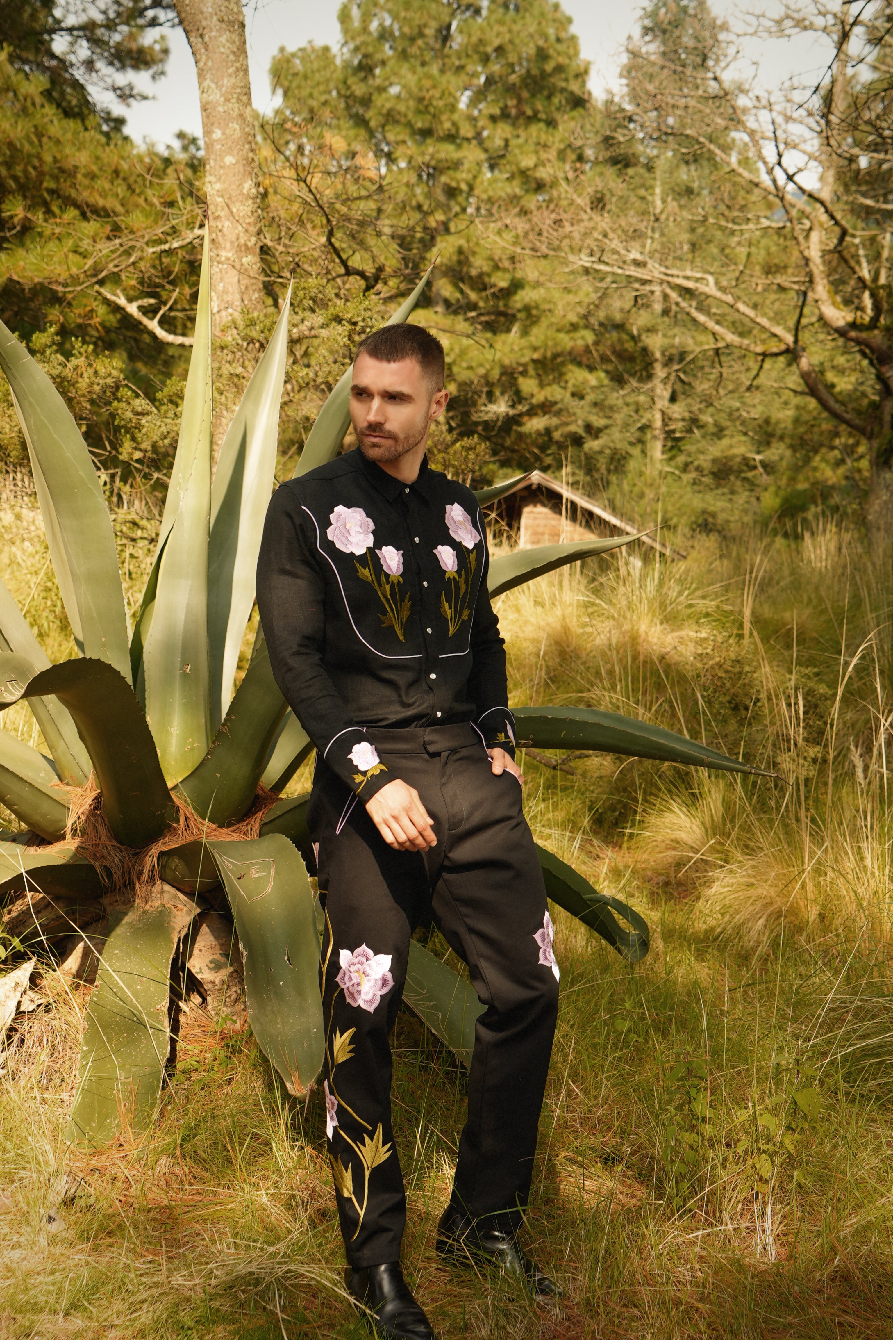 Camisa Nichim Lavanda