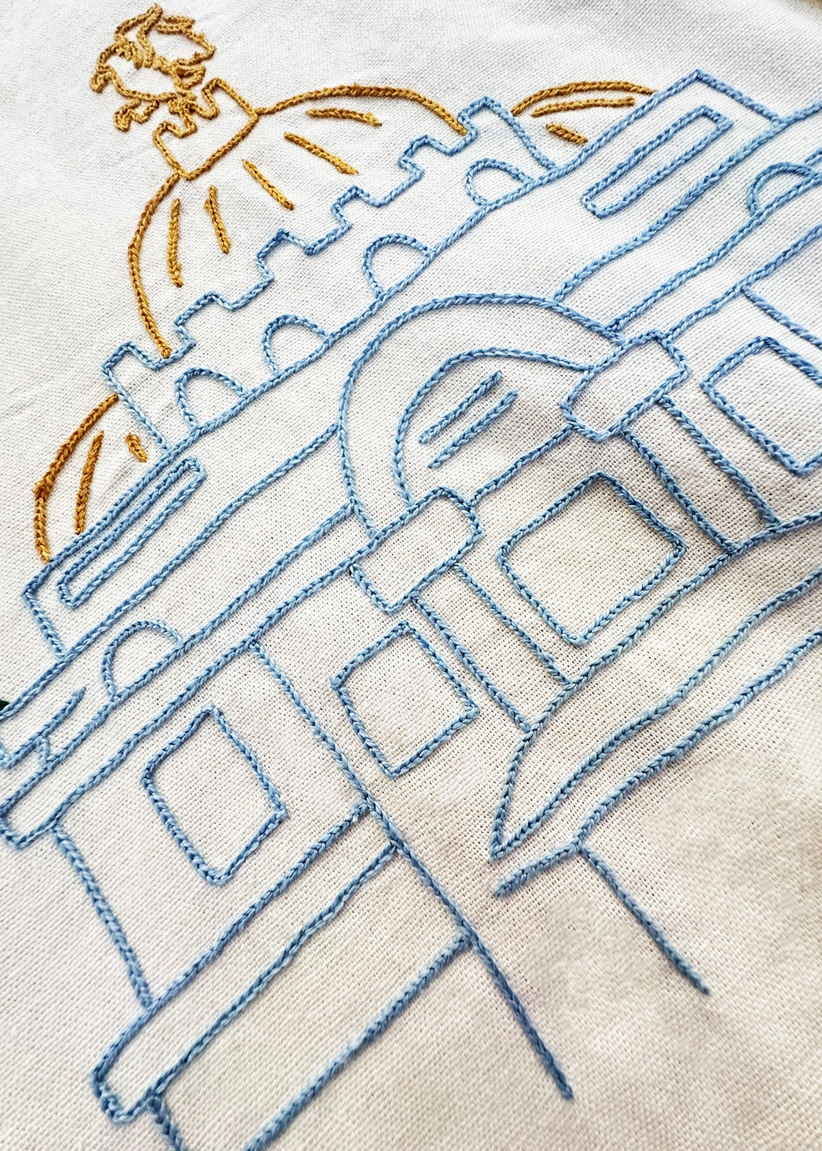 Vestido Cadena Paisaje CDMX