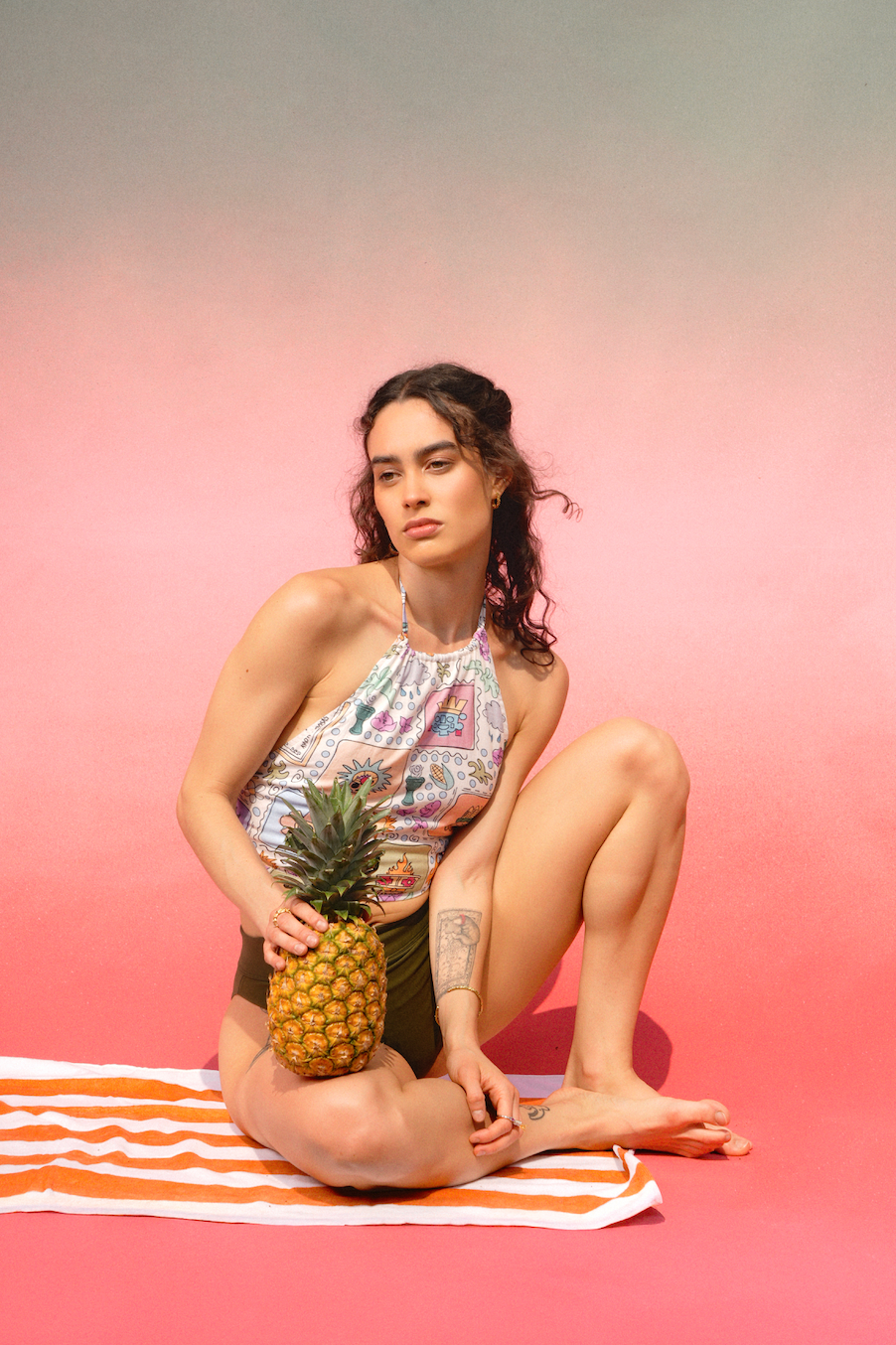 Blusa Halter Teotzin