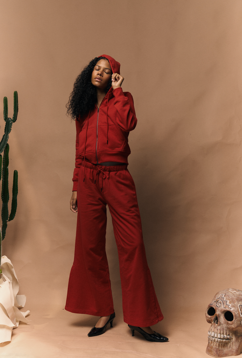 Hoodie dama matachín
