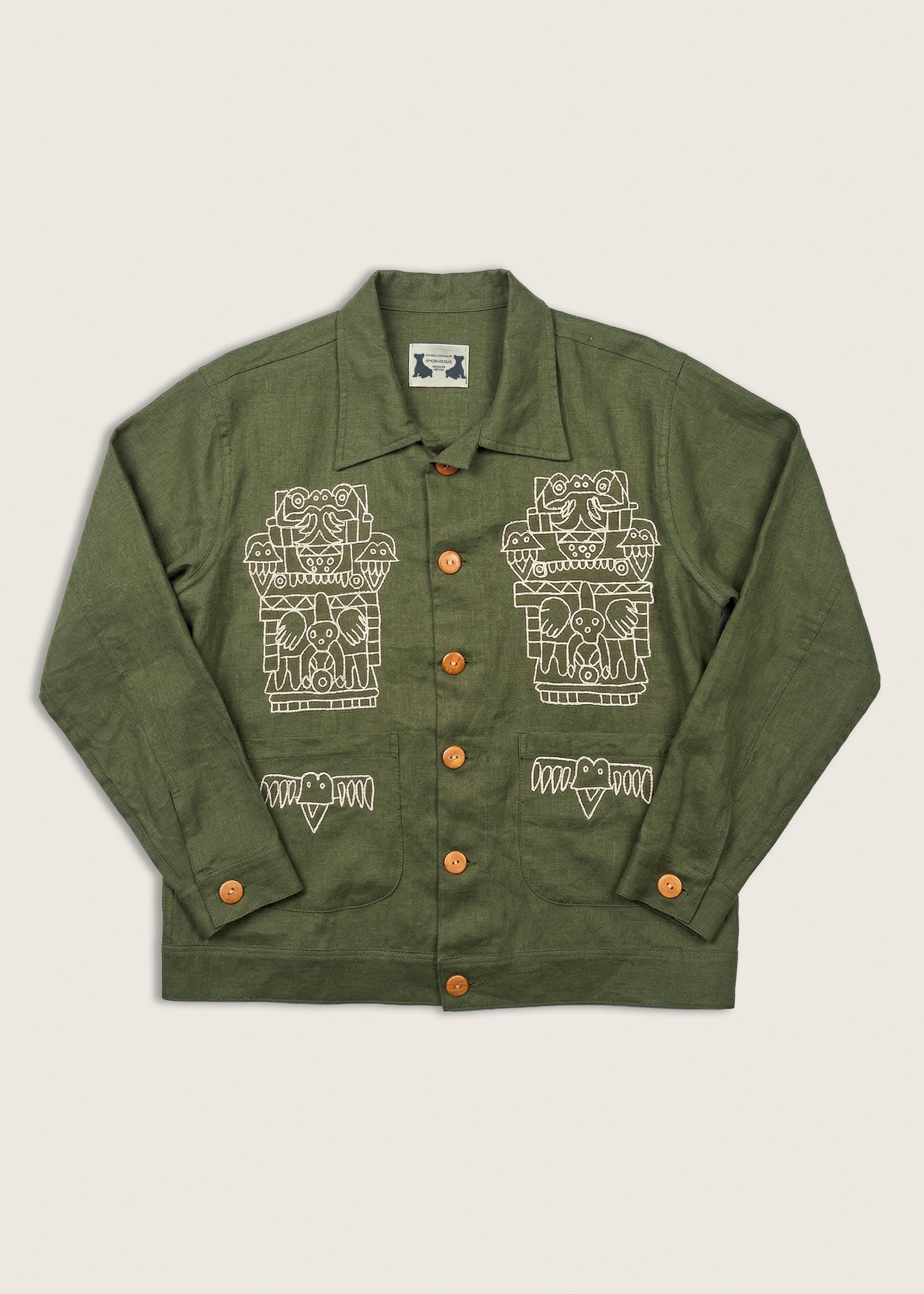 Chamarra Emblema Hombre