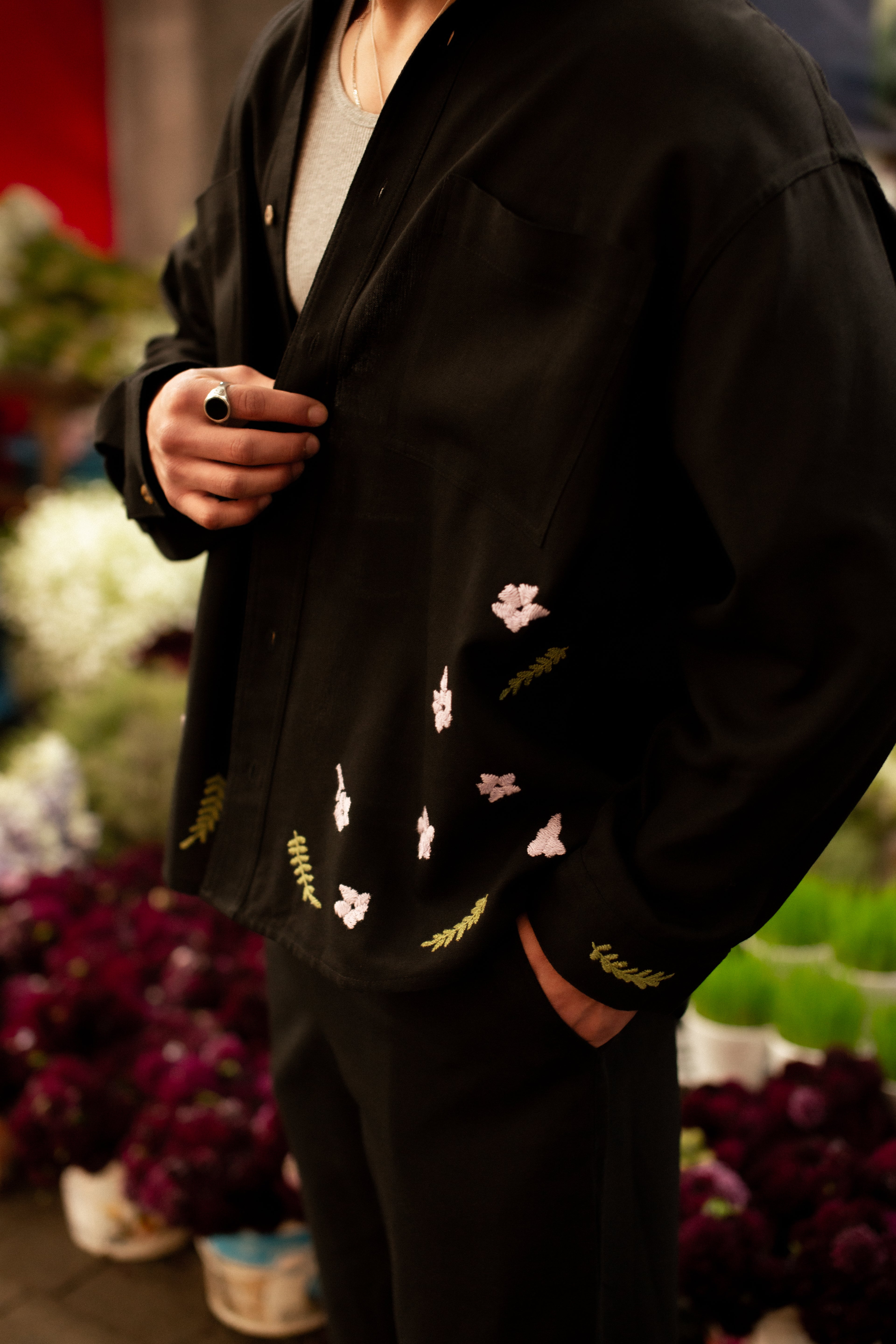 Camisa Manga Larga Jacarandas
