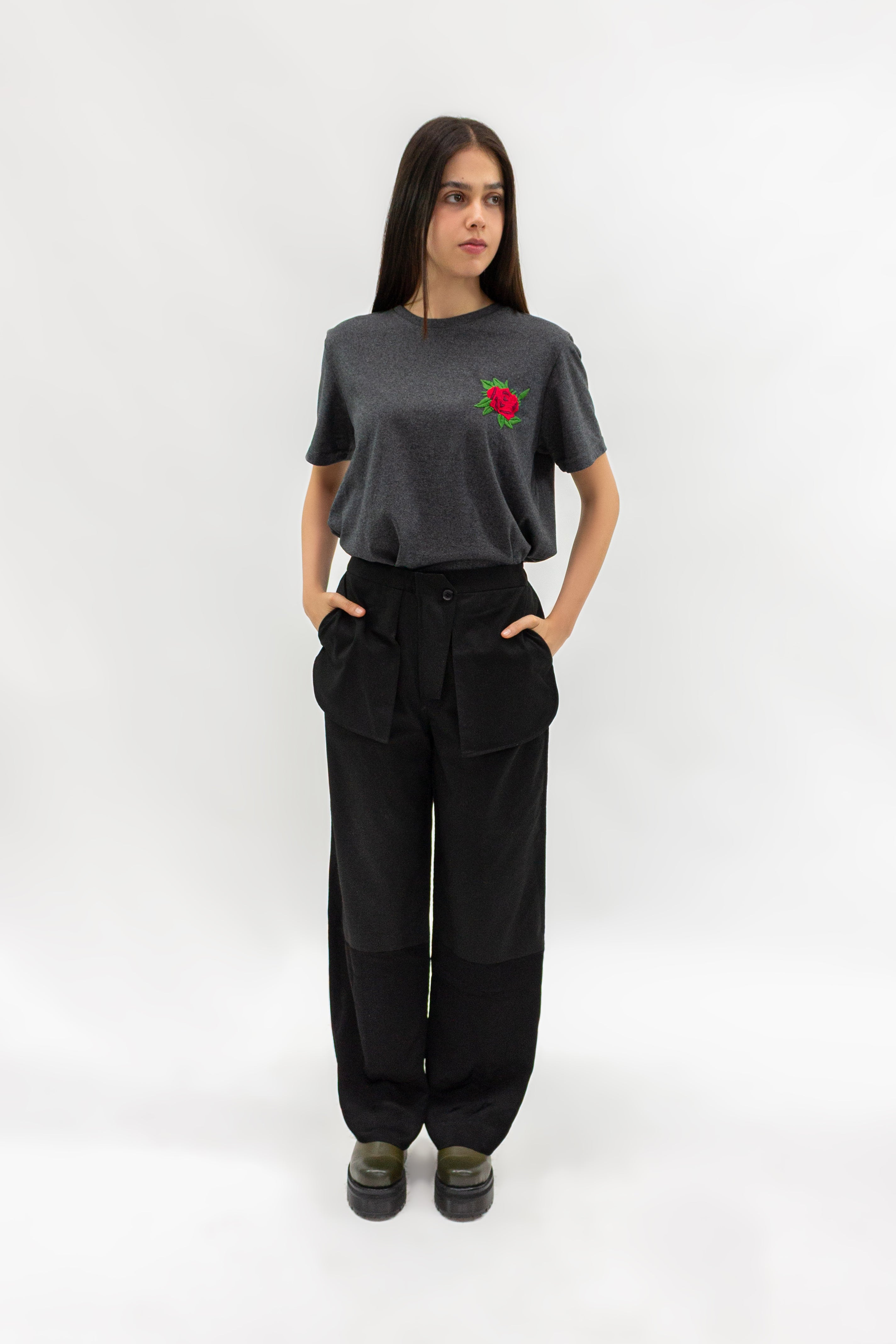 Skull &amp; Flowers Giotex T-shirt