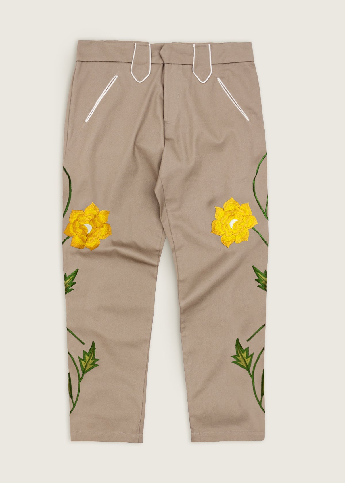 Pantalones Roxa - Dorado