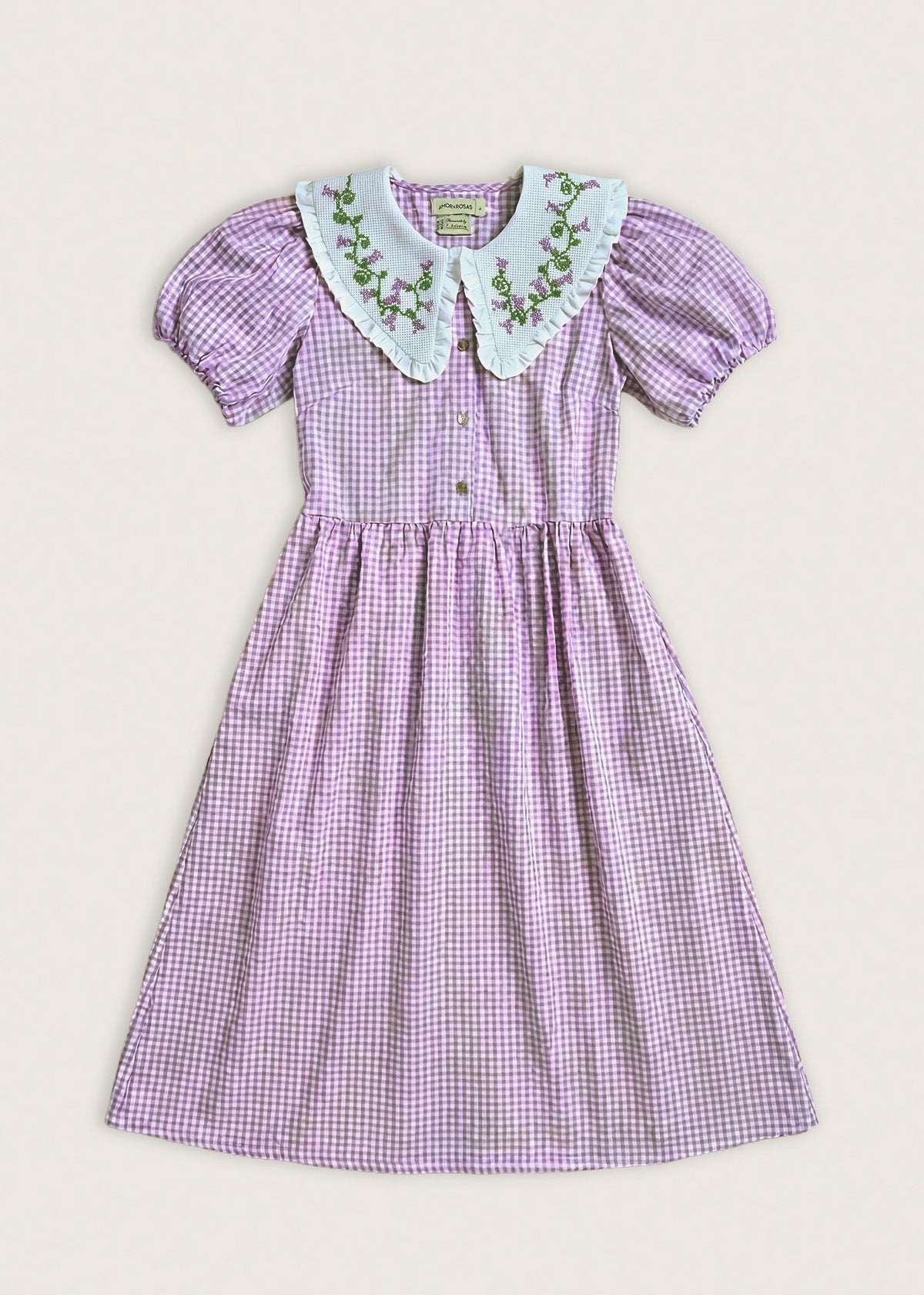 Vestido Cuello Jacarandas